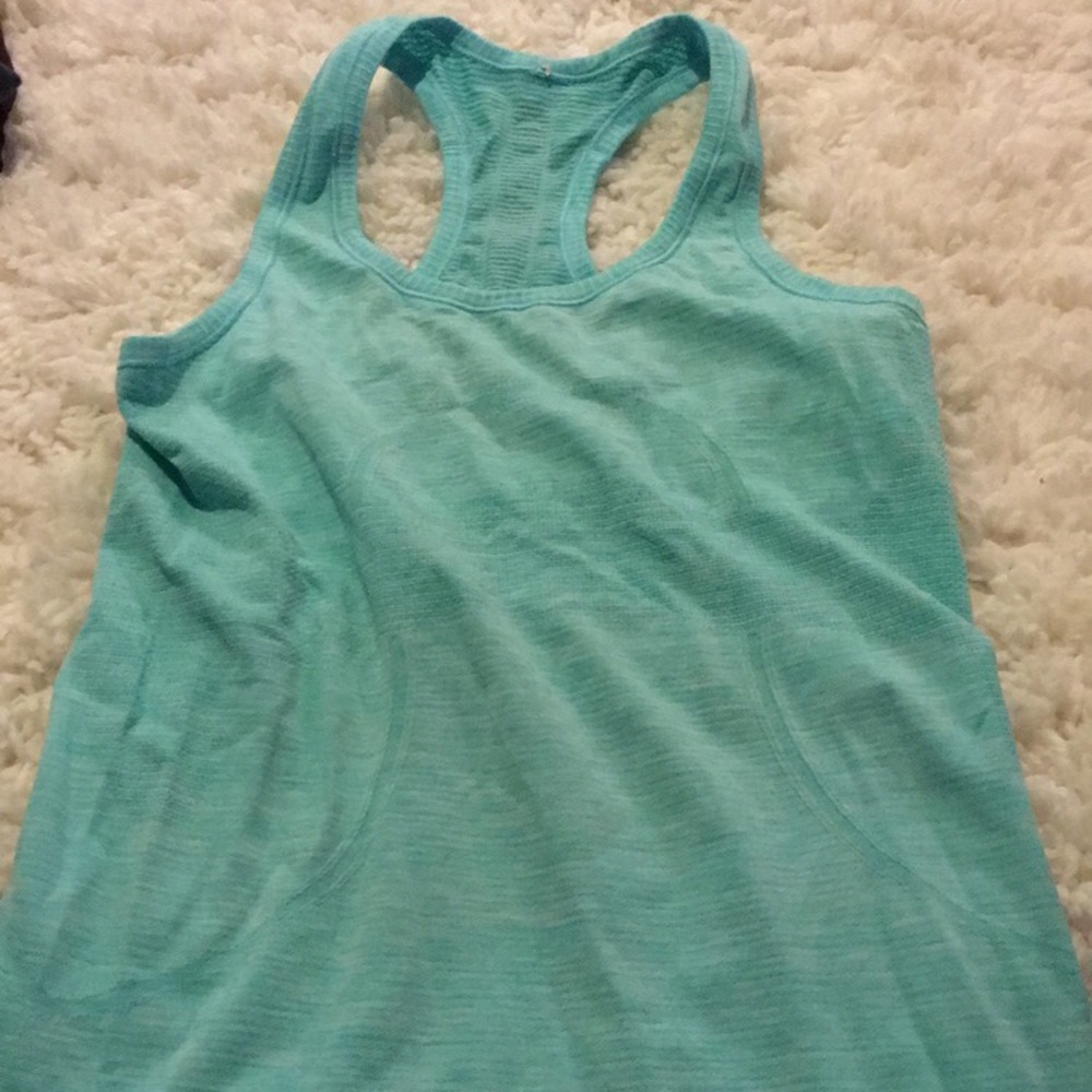 Lulu Lemon blue tank top